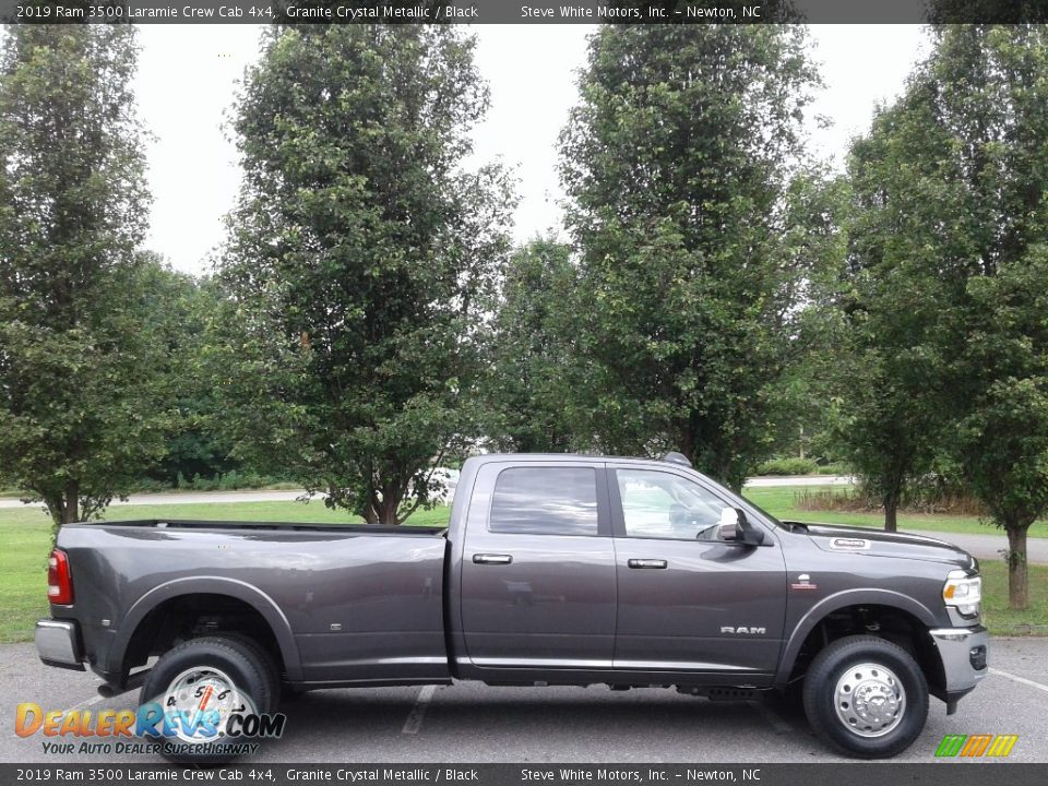 Granite Crystal Metallic 2019 Ram 3500 Laramie Crew Cab 4x4 Photo #6