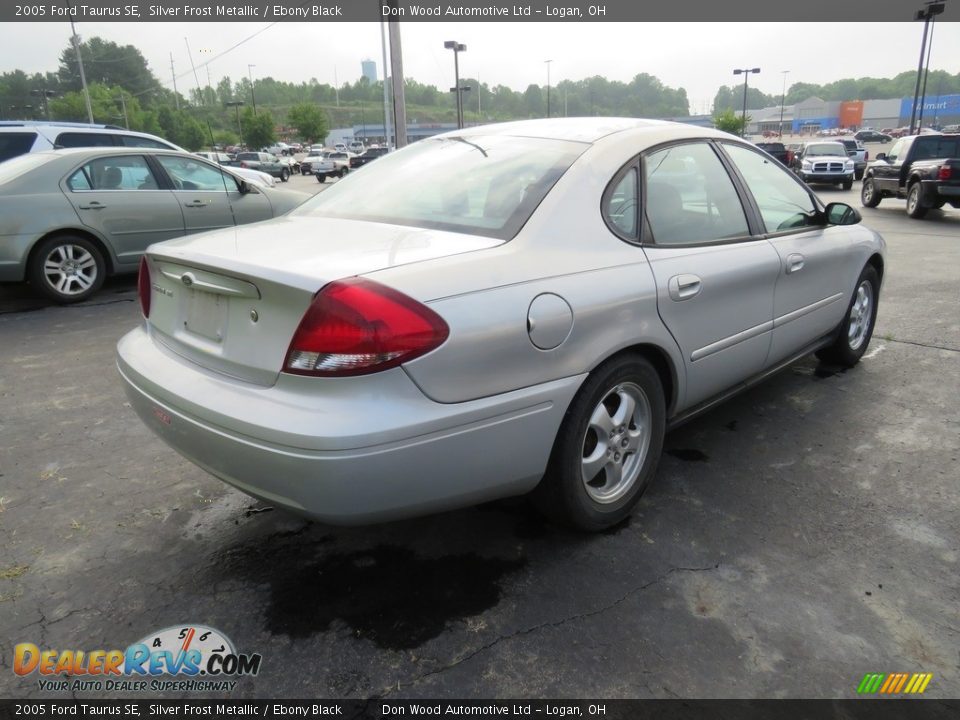 2005 Ford Taurus SE Silver Frost Metallic / Ebony Black Photo #14