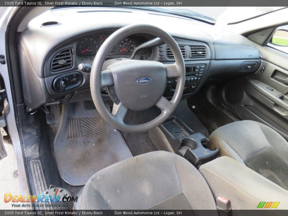 2005 Ford Taurus SE Silver Frost Metallic / Ebony Black Photo #19