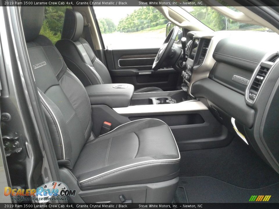 Front Seat of 2019 Ram 3500 Laramie Crew Cab 4x4 Photo #16