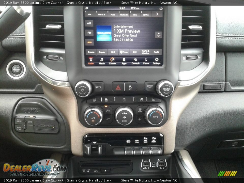 Controls of 2019 Ram 3500 Laramie Crew Cab 4x4 Photo #21