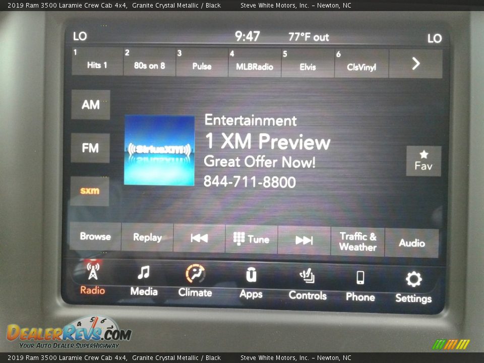 2019 Ram 3500 Laramie Crew Cab 4x4 Granite Crystal Metallic / Black Photo #22