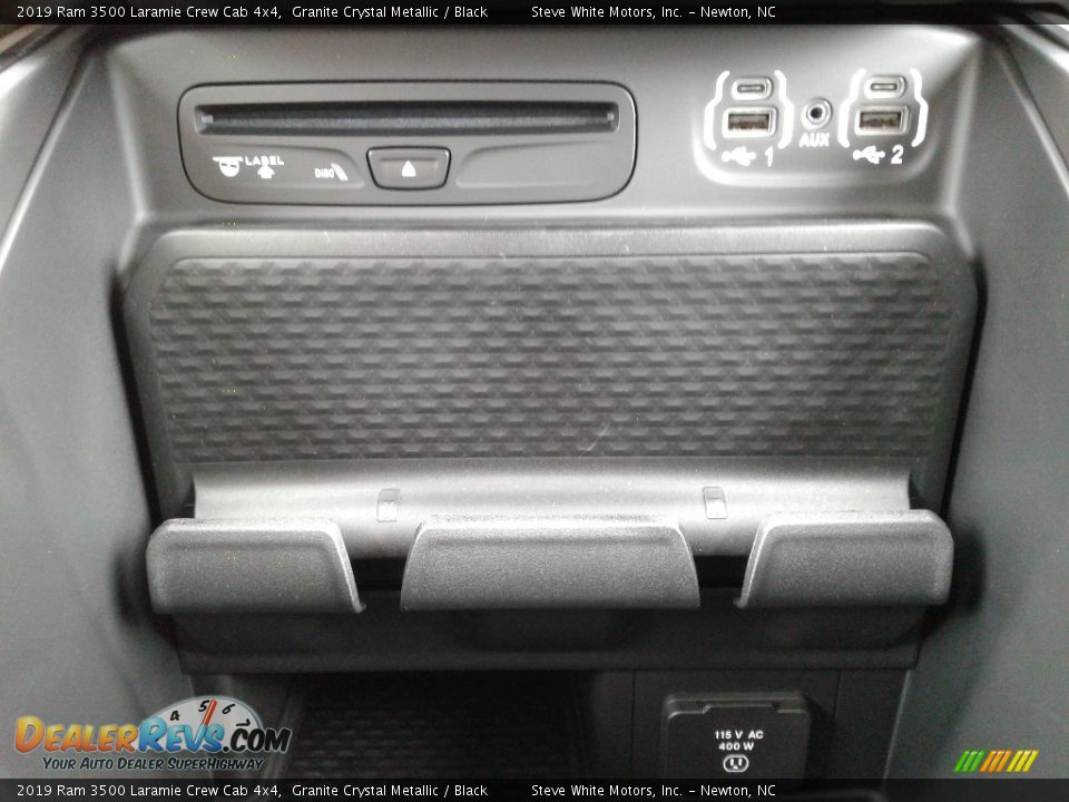 2019 Ram 3500 Laramie Crew Cab 4x4 Granite Crystal Metallic / Black Photo #30