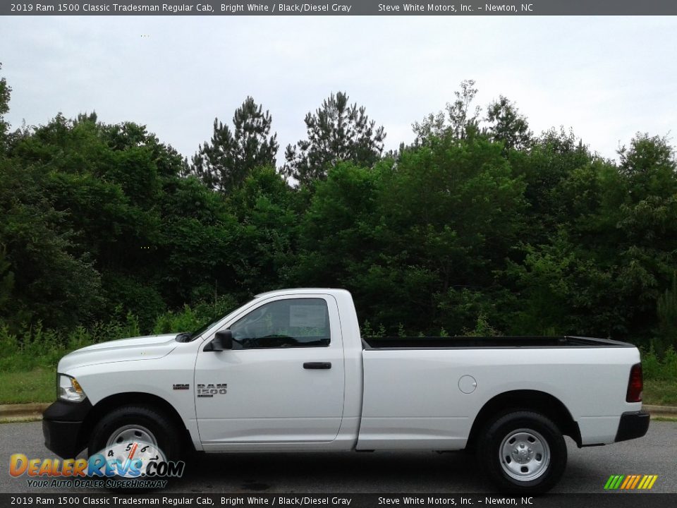 2019 Ram 1500 Classic Tradesman Regular Cab Bright White / Black/Diesel Gray Photo #1