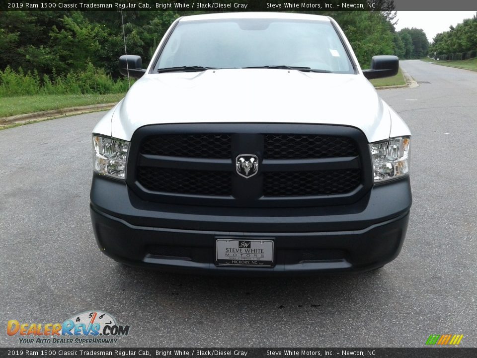 2019 Ram 1500 Classic Tradesman Regular Cab Bright White / Black/Diesel Gray Photo #3
