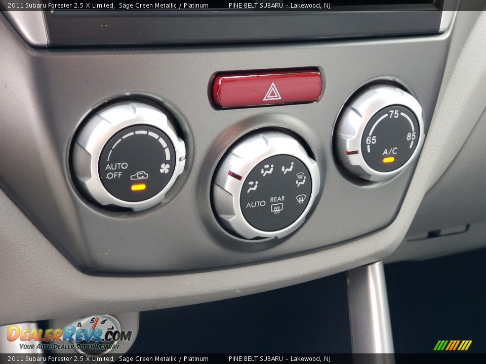 2011 Subaru Forester 2.5 X Limited Sage Green Metallic / Platinum Photo #21