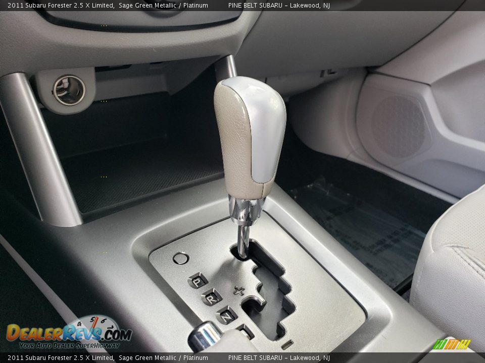 2011 Subaru Forester 2.5 X Limited Sage Green Metallic / Platinum Photo #23