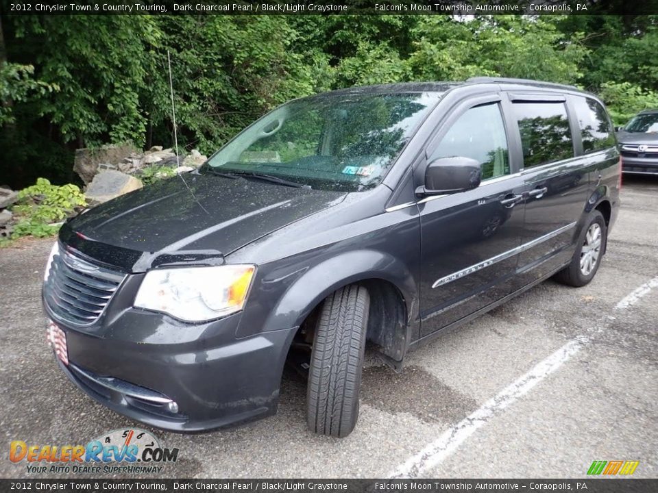 2012 Chrysler Town & Country Touring Dark Charcoal Pearl / Black/Light Graystone Photo #1