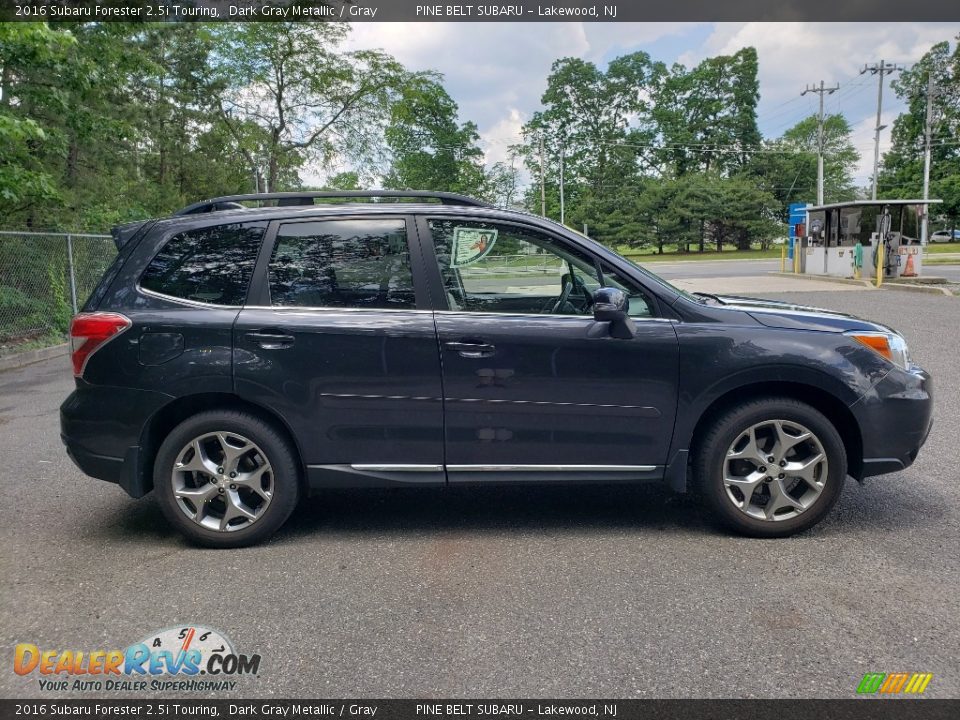 2016 Subaru Forester 2.5i Touring Dark Gray Metallic / Gray Photo #8