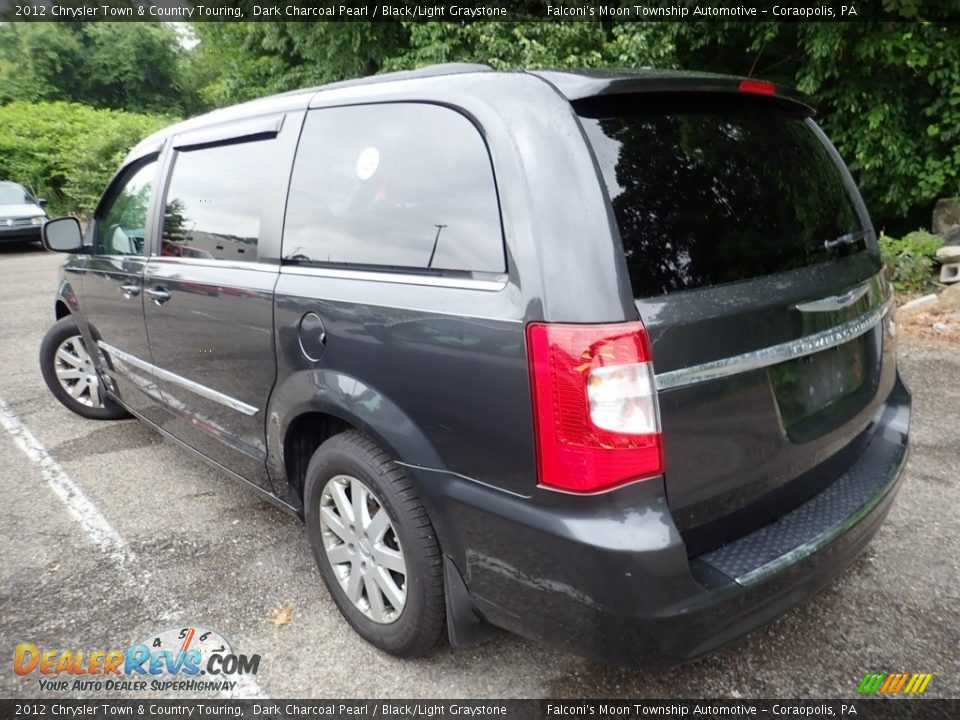 2012 Chrysler Town & Country Touring Dark Charcoal Pearl / Black/Light Graystone Photo #2