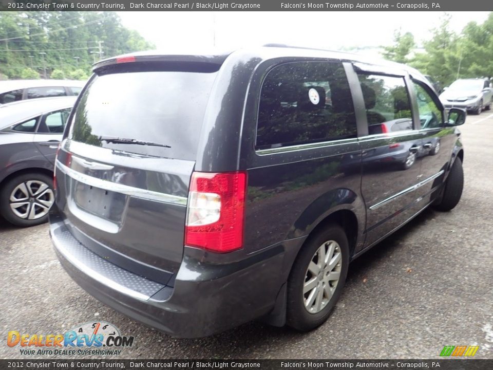 2012 Chrysler Town & Country Touring Dark Charcoal Pearl / Black/Light Graystone Photo #4