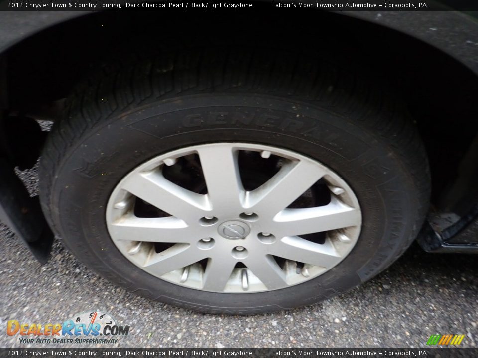2012 Chrysler Town & Country Touring Dark Charcoal Pearl / Black/Light Graystone Photo #5