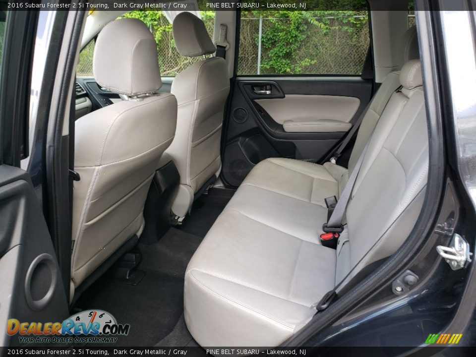 2016 Subaru Forester 2.5i Touring Dark Gray Metallic / Gray Photo #16