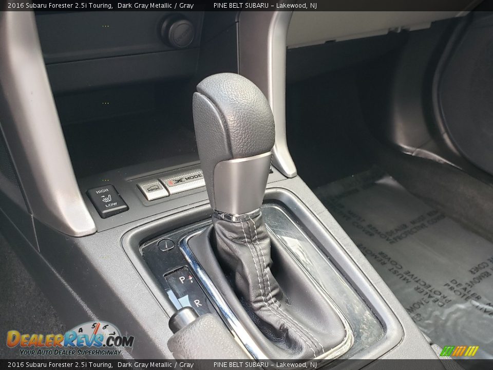 2016 Subaru Forester 2.5i Touring Dark Gray Metallic / Gray Photo #22