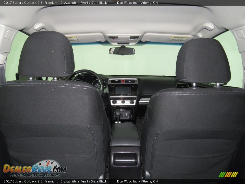 2017 Subaru Outback 2.5i Premium Crystal White Pearl / Slate Black Photo #14