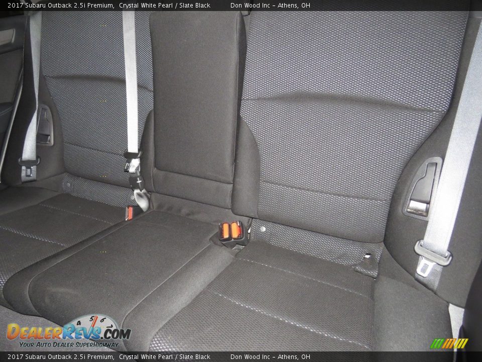 2017 Subaru Outback 2.5i Premium Crystal White Pearl / Slate Black Photo #24