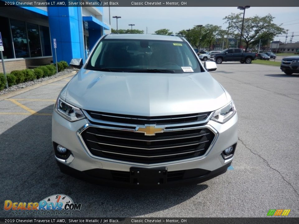 2019 Chevrolet Traverse LT AWD Silver Ice Metallic / Jet Black Photo #2