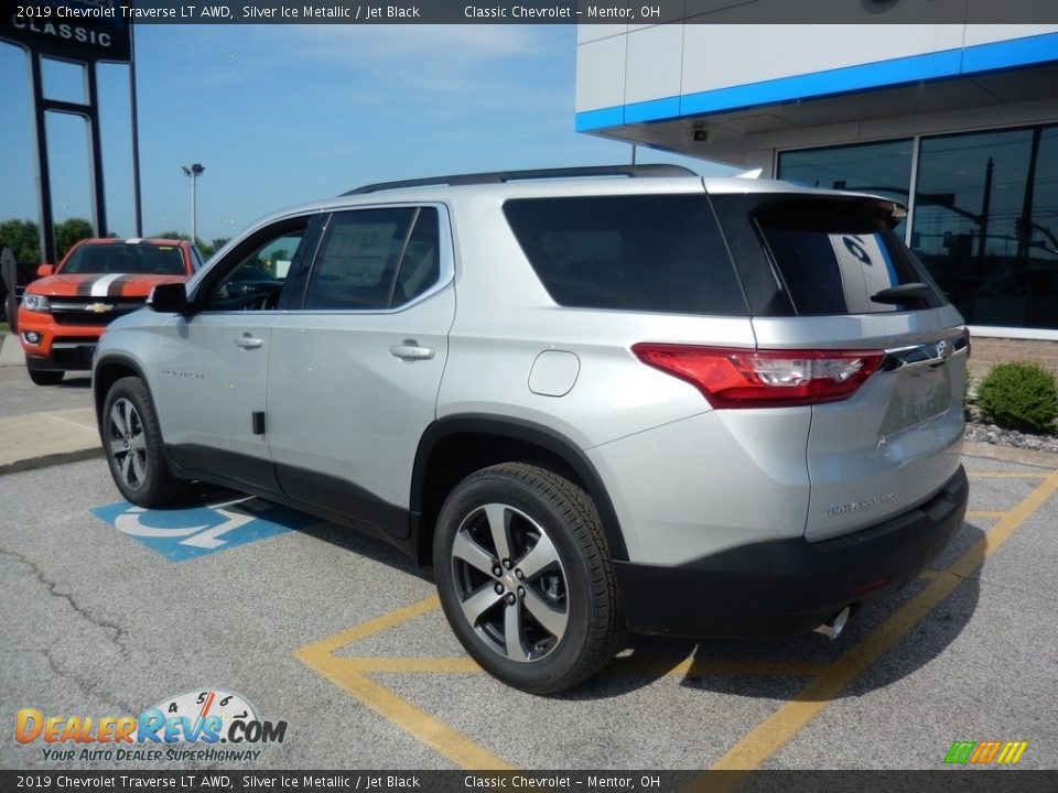 2019 Chevrolet Traverse LT AWD Silver Ice Metallic / Jet Black Photo #5