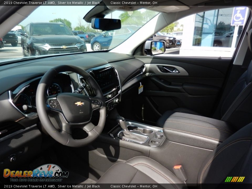 2019 Chevrolet Traverse LT AWD Silver Ice Metallic / Jet Black Photo #6