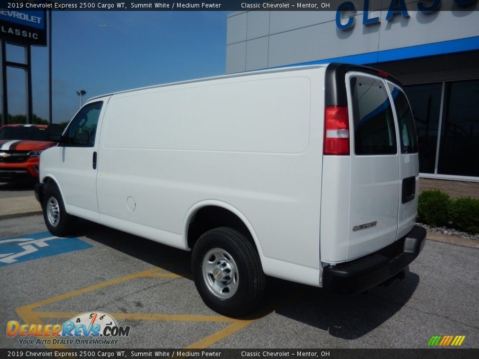 2019 Chevrolet Express 2500 Cargo WT Summit White / Medium Pewter Photo #5