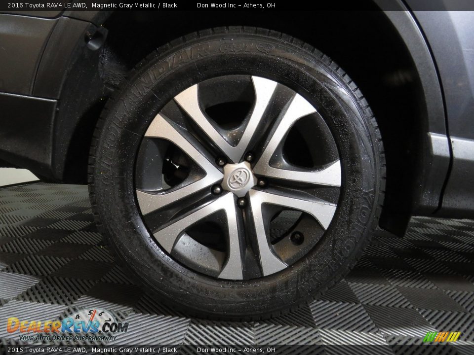2016 Toyota RAV4 LE AWD Magnetic Gray Metallic / Black Photo #17