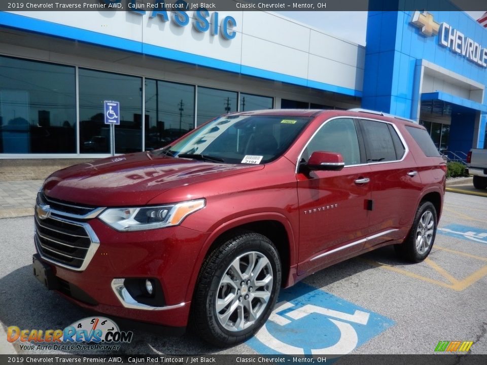 2019 Chevrolet Traverse Premier AWD Cajun Red Tintcoat / Jet Black Photo #1