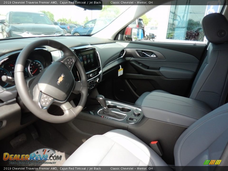2019 Chevrolet Traverse Premier AWD Cajun Red Tintcoat / Jet Black Photo #6