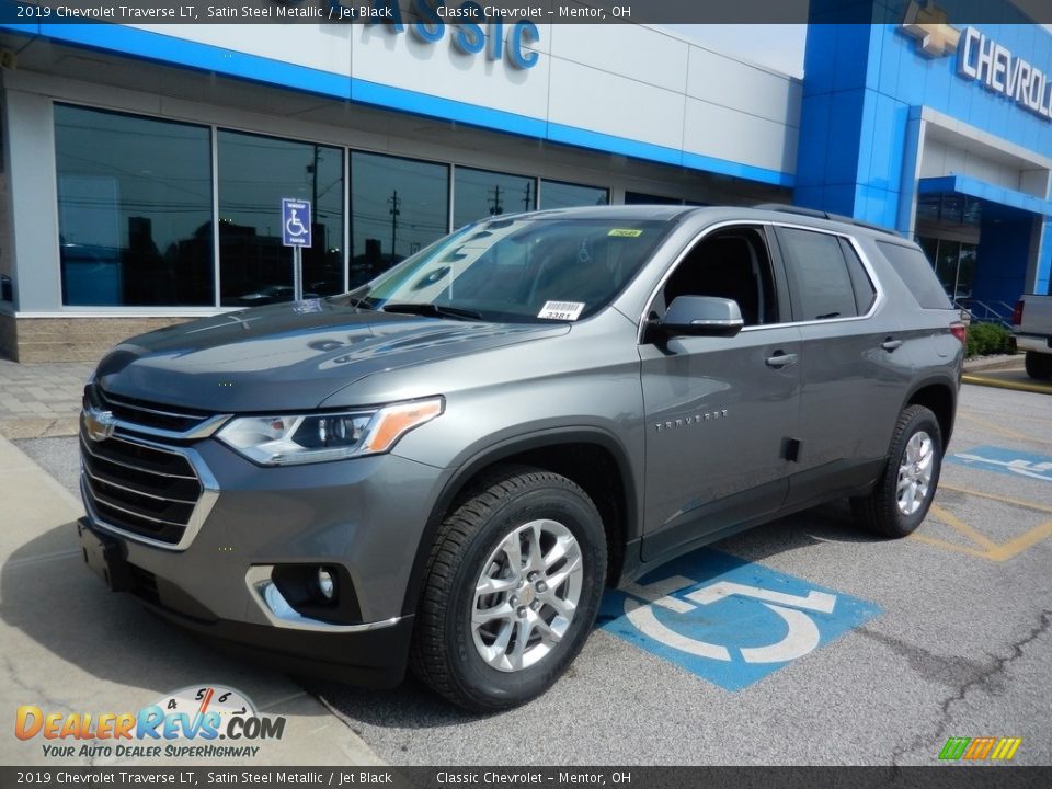 2019 Chevrolet Traverse LT Satin Steel Metallic / Jet Black Photo #1