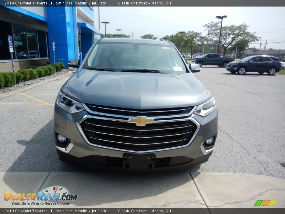 2019 Chevrolet Traverse LT Satin Steel Metallic / Jet Black Photo #2