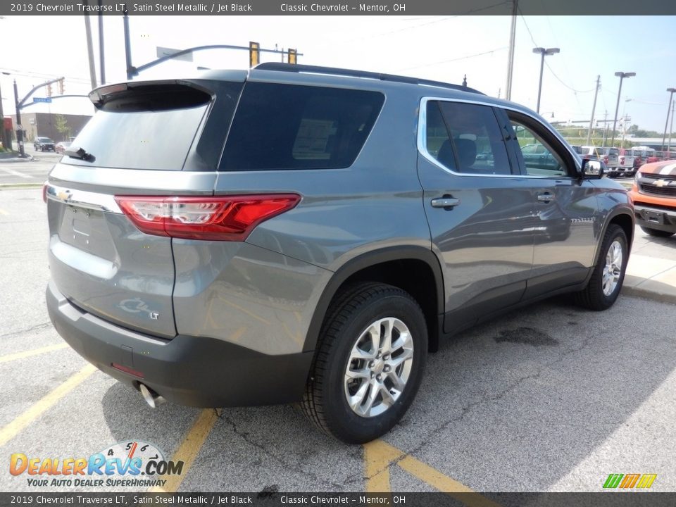 2019 Chevrolet Traverse LT Satin Steel Metallic / Jet Black Photo #4