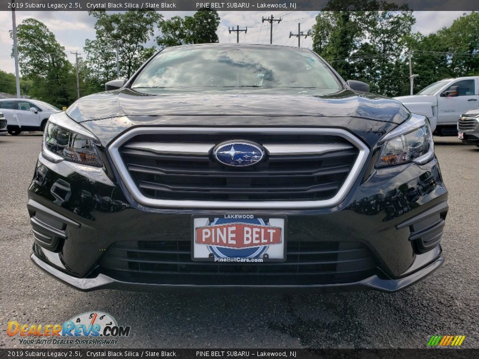 2019 Subaru Legacy 2.5i Crystal Black Silica / Slate Black Photo #2