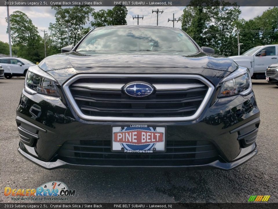 2019 Subaru Legacy 2.5i Crystal Black Silica / Slate Black Photo #2