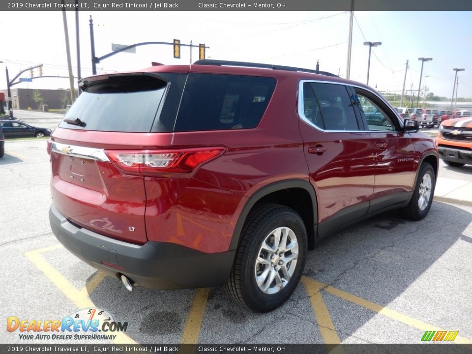 2019 Chevrolet Traverse LT Cajun Red Tintcoat / Jet Black Photo #4