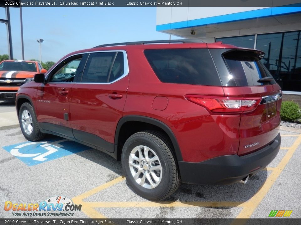 2019 Chevrolet Traverse LT Cajun Red Tintcoat / Jet Black Photo #5