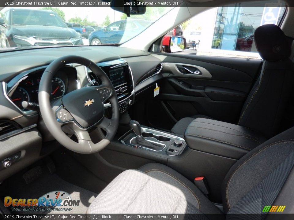 2019 Chevrolet Traverse LT Cajun Red Tintcoat / Jet Black Photo #6