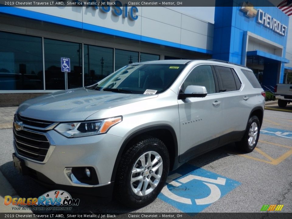2019 Chevrolet Traverse LT AWD Silver Ice Metallic / Jet Black Photo #1