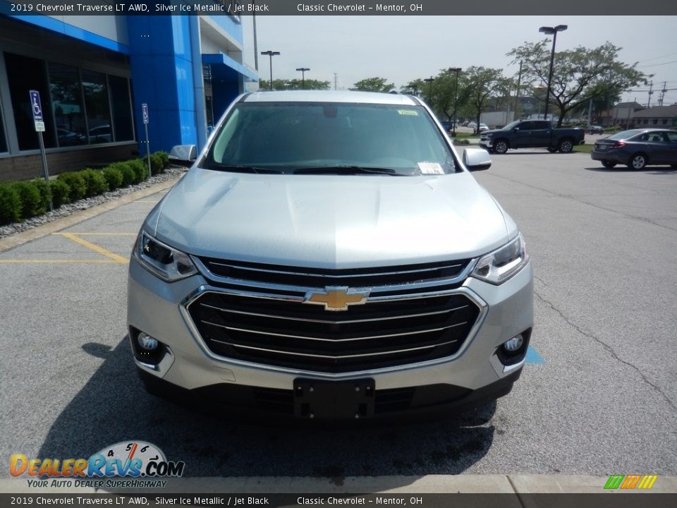 2019 Chevrolet Traverse LT AWD Silver Ice Metallic / Jet Black Photo #2
