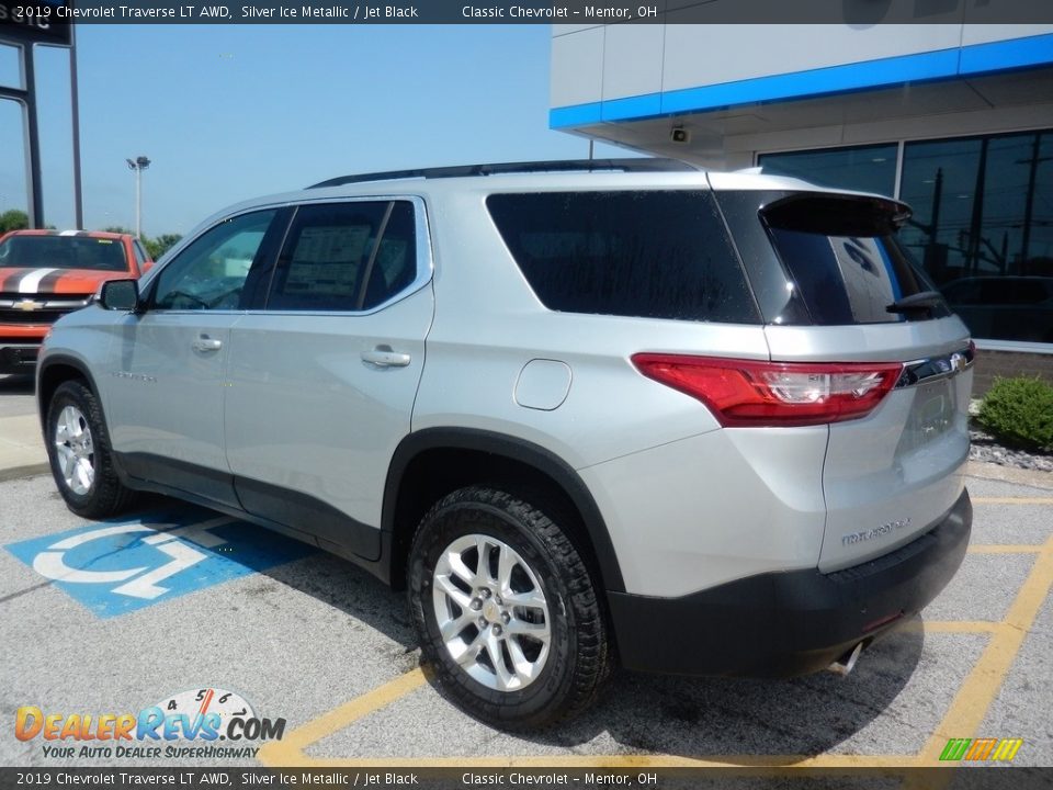 2019 Chevrolet Traverse LT AWD Silver Ice Metallic / Jet Black Photo #5