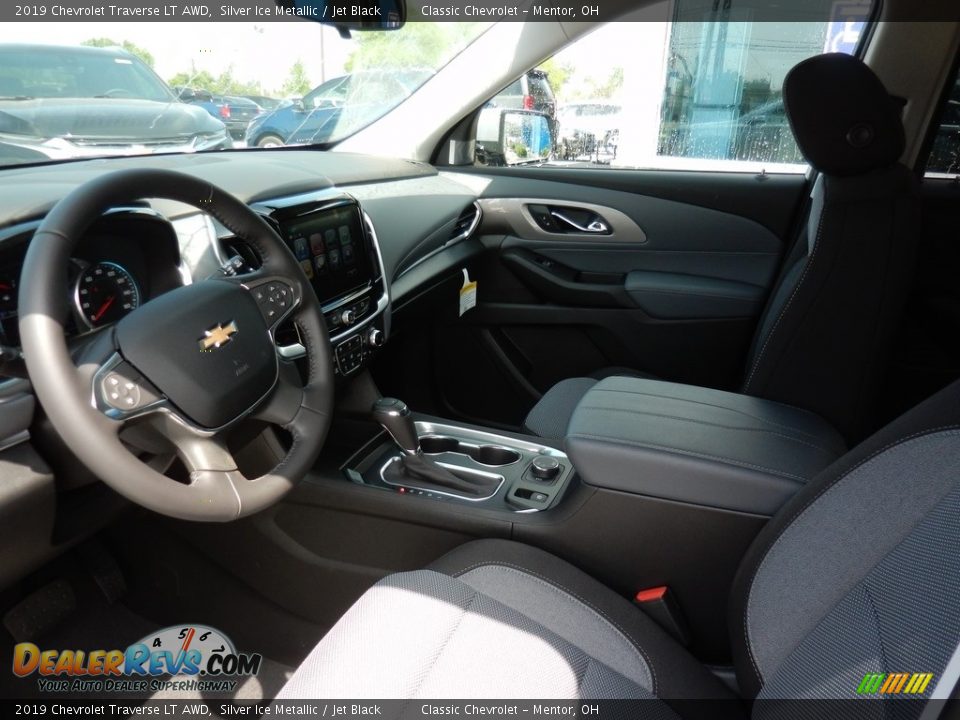 2019 Chevrolet Traverse LT AWD Silver Ice Metallic / Jet Black Photo #6