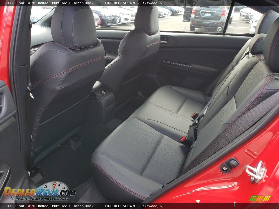 Rear Seat of 2019 Subaru WRX Limited Photo #6