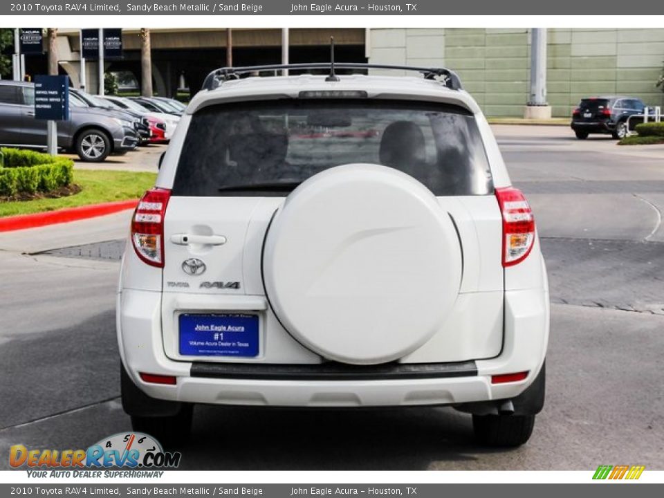 2010 Toyota RAV4 Limited Sandy Beach Metallic / Sand Beige Photo #6