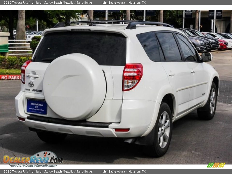 2010 Toyota RAV4 Limited Sandy Beach Metallic / Sand Beige Photo #7