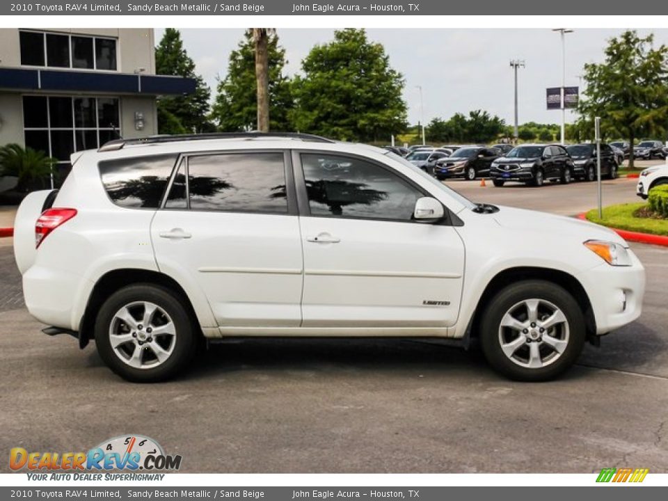 2010 Toyota RAV4 Limited Sandy Beach Metallic / Sand Beige Photo #8