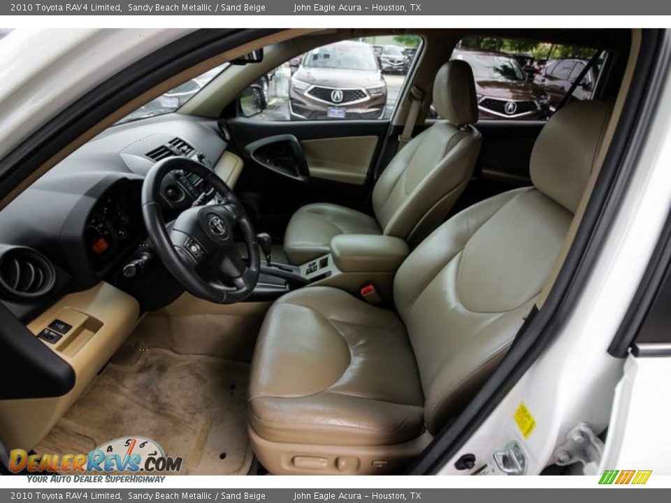 2010 Toyota RAV4 Limited Sandy Beach Metallic / Sand Beige Photo #15