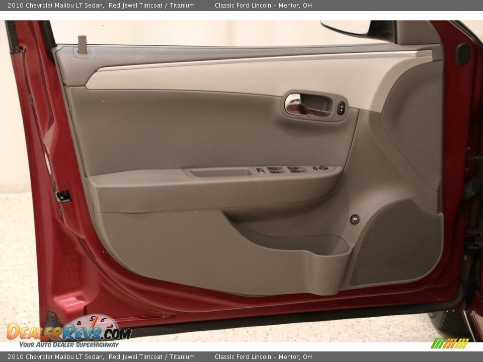 2010 Chevrolet Malibu LT Sedan Red Jewel Tintcoat / Titanium Photo #4