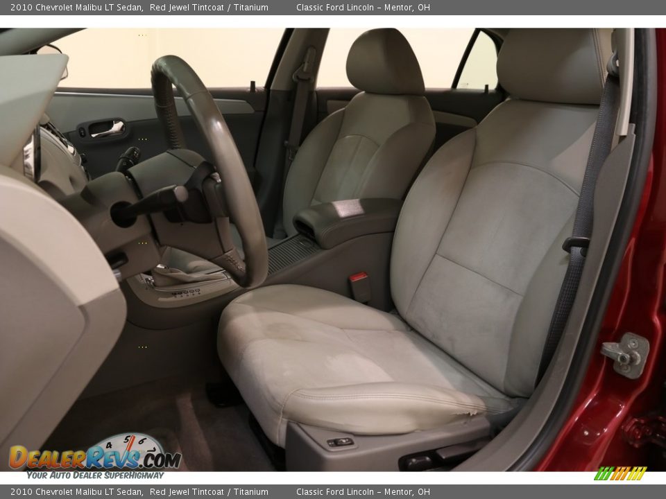 2010 Chevrolet Malibu LT Sedan Red Jewel Tintcoat / Titanium Photo #5