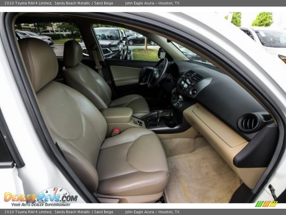 2010 Toyota RAV4 Limited Sandy Beach Metallic / Sand Beige Photo #20