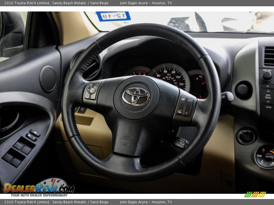 2010 Toyota RAV4 Limited Sandy Beach Metallic / Sand Beige Photo #22