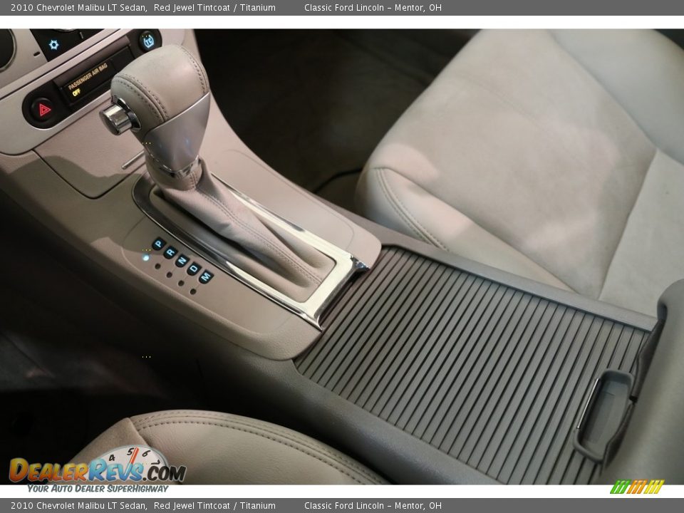 2010 Chevrolet Malibu LT Sedan Red Jewel Tintcoat / Titanium Photo #10