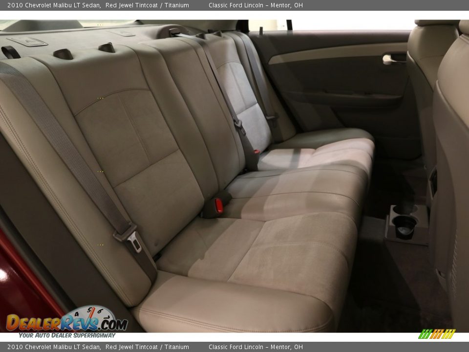 2010 Chevrolet Malibu LT Sedan Red Jewel Tintcoat / Titanium Photo #13